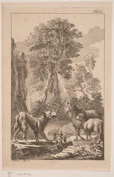 Le loup, le mouton et l