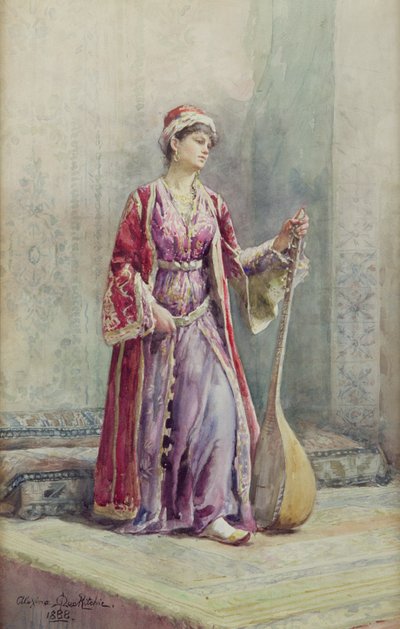 Musicienne de harem, 1888 - Alexina MacRitchie
