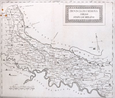 Crémone, Lodi, Mantoue, Parme et Brescia, Italie - par A - Alexis Hubert Jaillot
