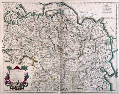 Empire de Russie et de Tartarie - par A - Alexis Hubert Jaillot