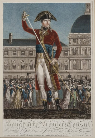 Napoléon Bonaparte en Premier Consul - Alexis Chataignier