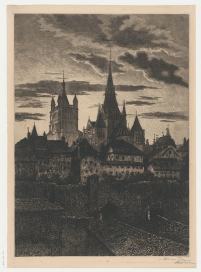 Vue de Lausanne - Alexis Forel