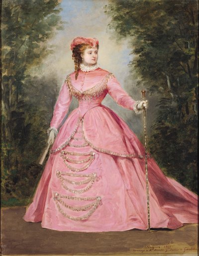 Hortense Schneider (1838-1920) 1868 - Alexis Joseph Perignon