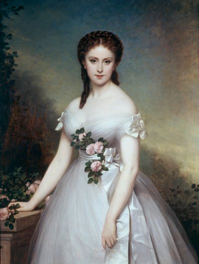 Portrait de Marie Rose Peinture d