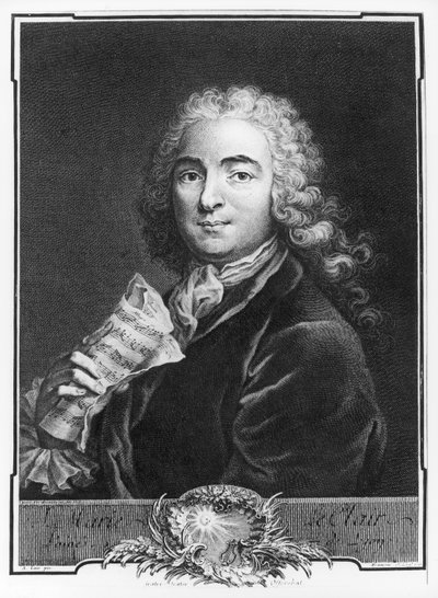 Portrait de Jean-Marie Leclair (1697-1764) l