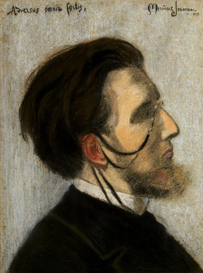 Portrait du compositeur Jean Huré 1877-1930, 1899 - Alexis Mérodack Jeanneau