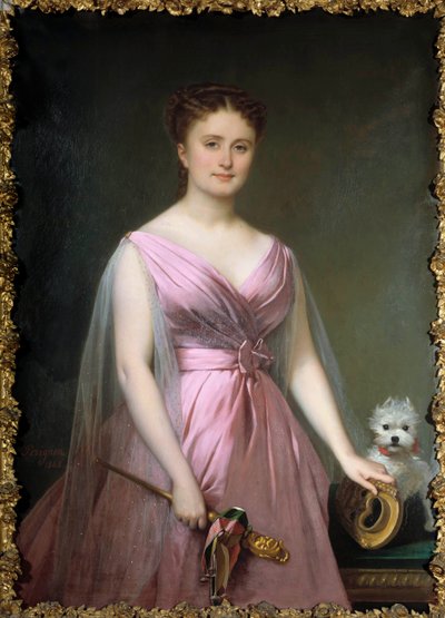 Portrait de la comédienne Hortense Schneider - Alexis Nicolas Perignon