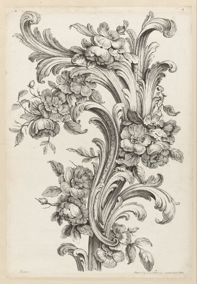 Conception florale et de feuille d