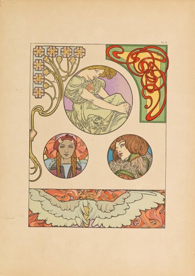 Documents Décoratifs - Alfons Marie Mucha