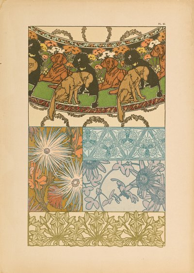 Documents décoratifs - Alfons Marie Mucha