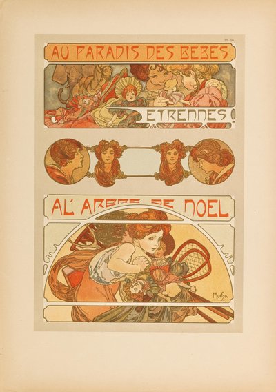 Documents décoratifs - Alfons Marie Mucha