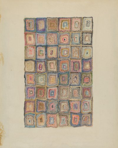 Tapis crocheté - Alfonso Umana