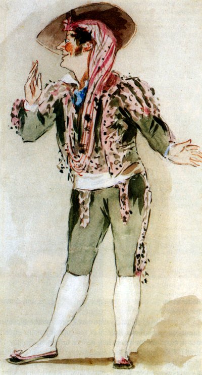 Carlo Zucchelli en Figaro dans l