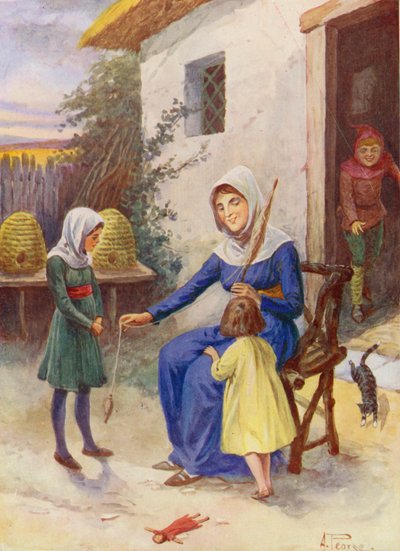 Merrie England : Apprendre à filer - Alfred (after) Pearse