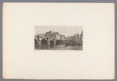 Vue du Pont Neuf - Alfred Alexandre Delauney