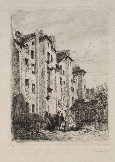 Maisons, Rue de Lyonnais - Alfred Alexandre Delauney