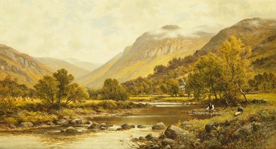 Borrowdale, Cumberland, 1896 - Alfred Augustus Glendening