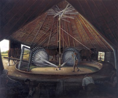 Moulin à pastel à Parson Drove, vers 1900 - Alfred Balding