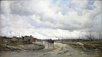 French: Les abords du bassin du Lazaret. - Alfred Casile