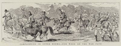 Campagne en Haute-Birmanie, notre Woon sur le sentier de la guerre - Alfred Chantrey Corbould
