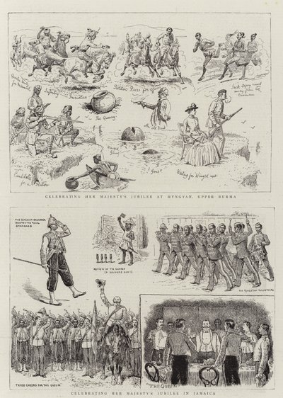 Célébration du jubilé de Sa Majesté - Alfred Chantrey Corbould