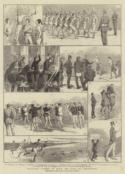 Carrière militaire de SAR le duc de Connaught - Alfred Chantrey Corbould