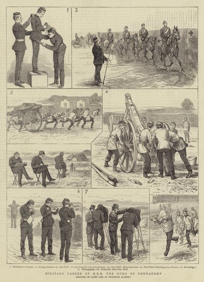 Carrière Militaire de SAR le Duc de Connaught - Alfred Chantrey Corbould