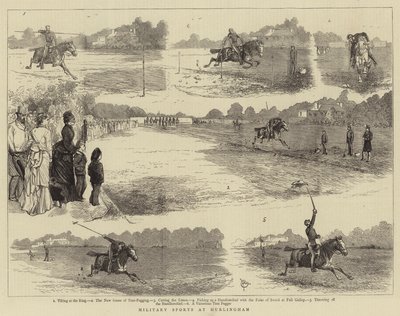 Sports Militaires à Hurlingham - Alfred Chantrey Corbould