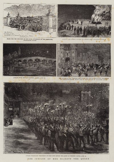 Le Jubilé de Sa Majesté la Reine - Alfred Chantrey Corbould