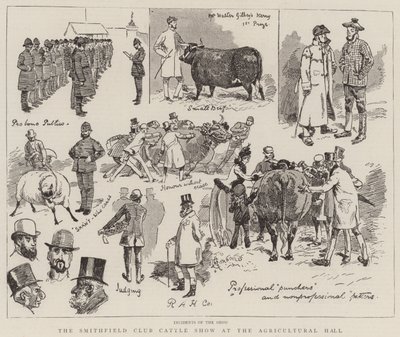 Le Salon du bétail du Smithfield Club à l