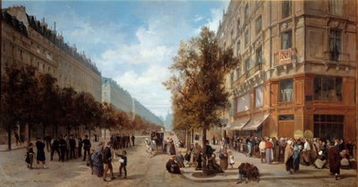 Siège de Paris : Queue à la porte d