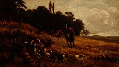 Full Cry - Alfred Charles Havell
