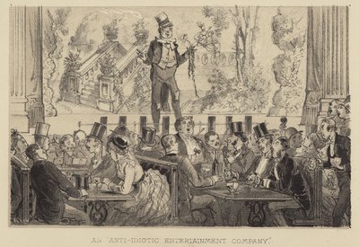 Une compagnie de divertissement anti-idiotique - Alfred Concanen