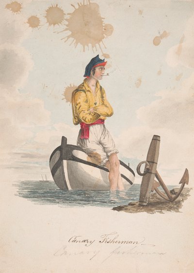 Pêcheur des Canaries - Alfred Diston