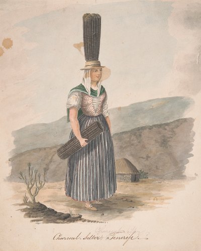 Vendeur de charbon, Tenerife - Alfred Diston