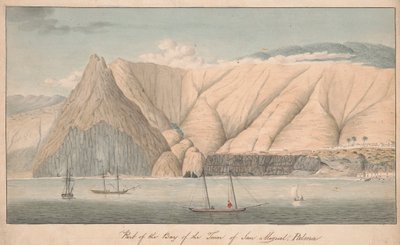 Partie de la baie de la ville de San Miguel, La Palma - Alfred Diston