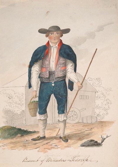 Paysanne de Miradero, Tenerife - Alfred Diston