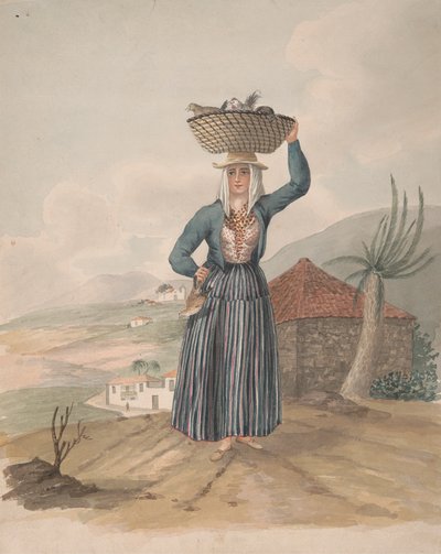 Femme de Victoria, Tenerife - Alfred Diston