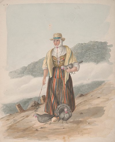 Femme de Ycod el Alto, Tenerife - Alfred Diston