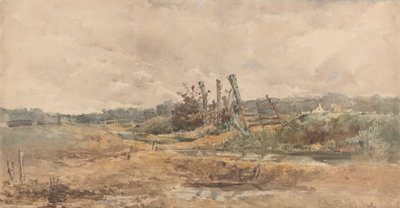 Paysage fluvial - Alfred Downing Fripp