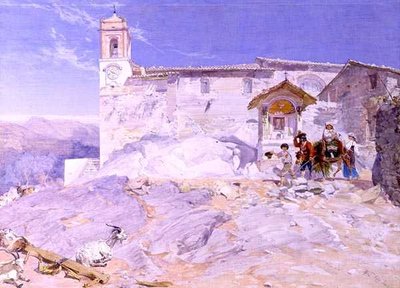 Sta Rocco, Olevano - Alfred Downing Fripp