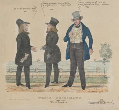 Trois Originaux, 1836-41 - Alfred E. Baker