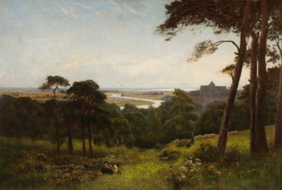 Arundel, tôt le matin - Alfred East