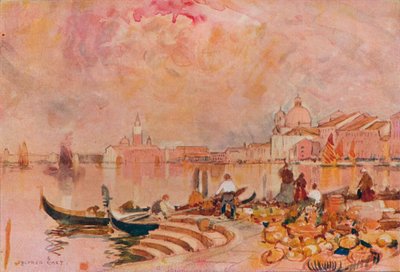 Lueur du soir, Venise, vers 1895 - Alfred East