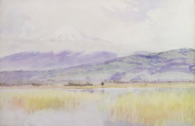 Le Fuji-San, vers 1889 - Alfred East