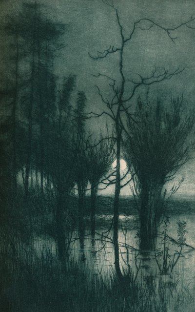 La Lune Silencieuse - Alfred East