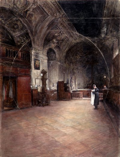 La sacristie de l