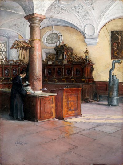 La sacristie de l