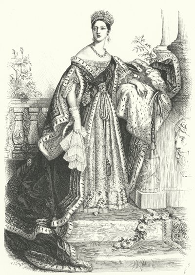 Reine Victoria - Alfred Edward (after) Chalon
