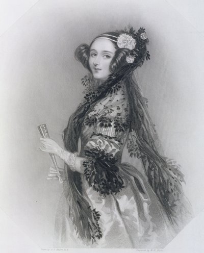 Augusta Ada King, Comtesse de Lovelace, 1852 - Alfred Edward Chalon